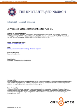 Edinburgh Research Explorer