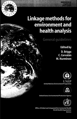 Linkage Methods for Environment and Health Analysis