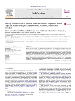 Dietary Flavonoids Fisetin, Luteolin and Their Derived Compounds