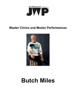 Butch Miles Butch Miles