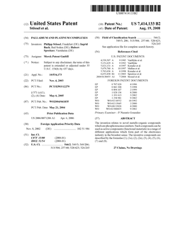 (12) United States Patent (10) Patent No.: US 7.414,133 B2 Stössel Et Al