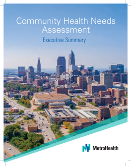 Community Health Needs Assessment Executive Summary Letter to the Community