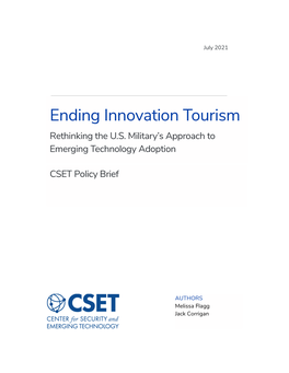 Ending Innovation Tourism Rethinking the U.S