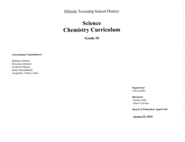 Cp Chemistry Curriculum.Pdf