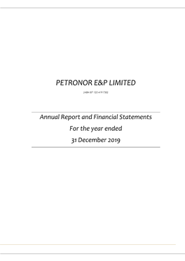 Petronor E&P Limited