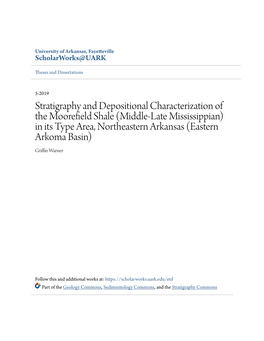 Stratigraphy and Depositional Characterization of the Moorefield