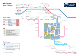 Night Buses from Catford