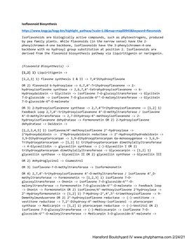 Isoflavonoid Biosynthesis 21321.Pdf