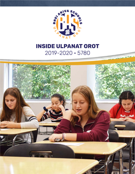 Inside Ulpanat Orot 2019-2020 · 5780