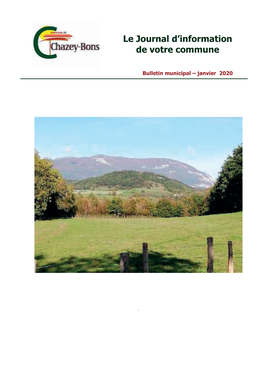 Le Journal D'information De Votre Commune