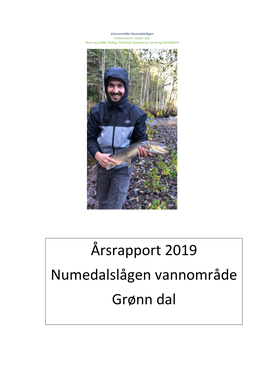 Årsrapport 2019 Numedalslågen Vannområde Grønn
