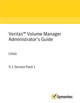 Veritas™ Volume Manager Administrator's Guide: Linux