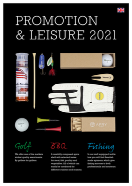 Promotion & Leisure 2021