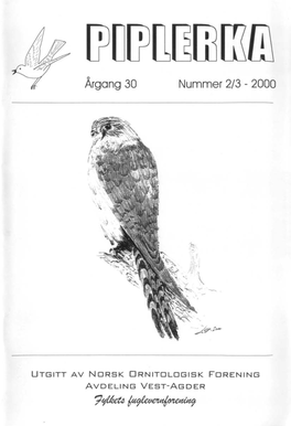 Argang 30 Nummer 2/3 - 2000