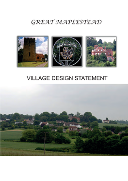Great Maplestead Village Design Statement