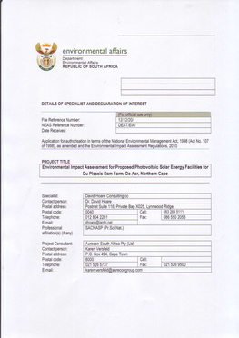 Environmental Affairs and Tourism, Roodevallei Country Lodge, Roodeplaat Dam, Pretoria, 20-21 October 1998