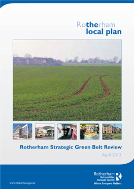 Strategic Green Belt Review April 2012