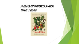 Ambikasutan Mangad'sswarga Trans. J. Devika