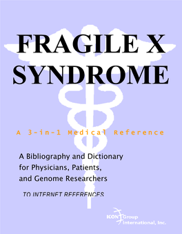 Fragile X Syndrome