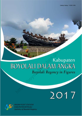 Boyolali Regency in Figures 2017