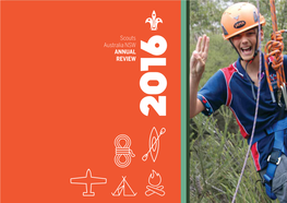 Scouts Australia NSW ANNUAL REVIEW 2016