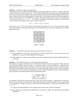 Ui(Α) = −(Ni (Α) + Ni (Α) + Ni (Α)), R C B Where Ni (Α), Ni (Α), Ni (Α) Is the Number of Repetitions of Numbers in I’S Row, Column and Block Respec- Tively