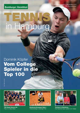 Tennis in Hamburg September 2019