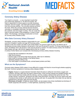 Coronary Artery Disease