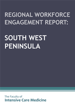 Regional Workforce Engagement Report: South West Peninsula