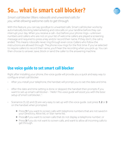 So... What Is Smart Call Blocker? Smart Call Blocker Filters Robocalls and Unwanted Calls for You, While Allowing Welcome Calls to Get Through