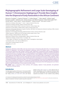 Phylogeographic Refinement and Large Scale Genotyping of Human Y Chromosome Haplogroup E Provide New Insights Into the Dispersal