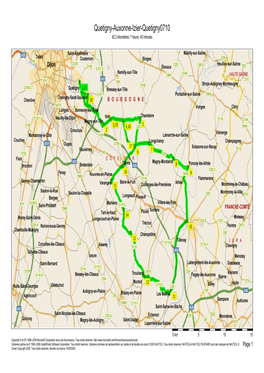 Quetigny-Auxonne-Izier-Quetigny0710 82,2 Kilomètres; 1 Heure, 40 Minutes