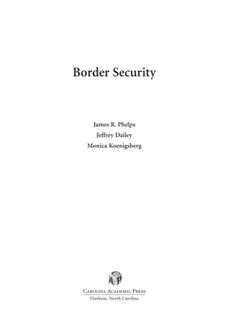 Border Security