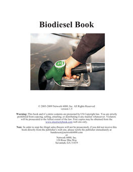 Biodiesel Book