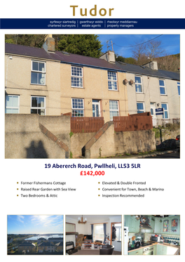 Abererch Road, Pwllheli, LL53 5LR £142,000