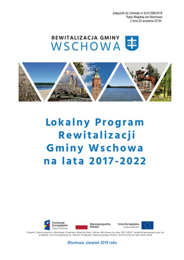 Lokalny Program Rewitalizacji Gminy Wschowa Na Lata 2017-2022