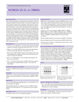 NOBOX (D-3): Sc-390016