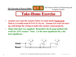 Designing Digital Sequential Logic Circuits © N