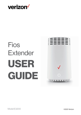 Fios Extender 2.0 User Guide