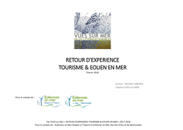 Retour D'experience Tourisme & Eolien En