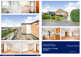 Valley Road, Bolsover, Chesterfield, Derbyshire Guide Price £190,000