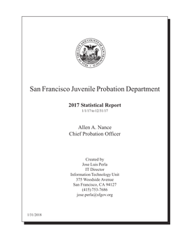San Francisco Juvenile Probation Department