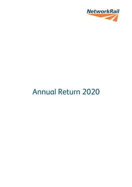 Network Rail Infrastructure Limited – Annual Return 2020 719 KB