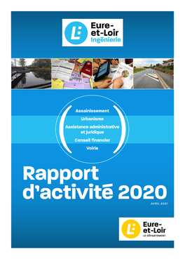 Rapport D'activité 2020AVRIL 2021