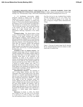 A Possible Holocene Impact Structure in the Al 'Amarah