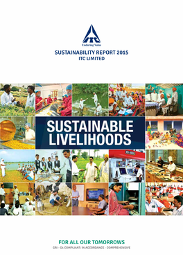 Sustainability Report 2015 for All Our Tomorrows