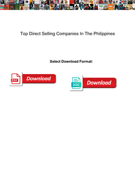 Top Direct Selling Companies in the Philippines