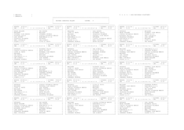 Calendario Seconda Categoria