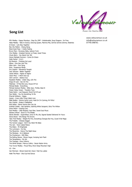 Song List.Xlsx