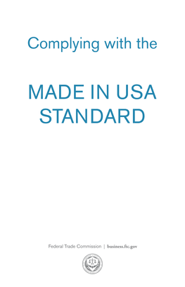 Made in Usa Standard